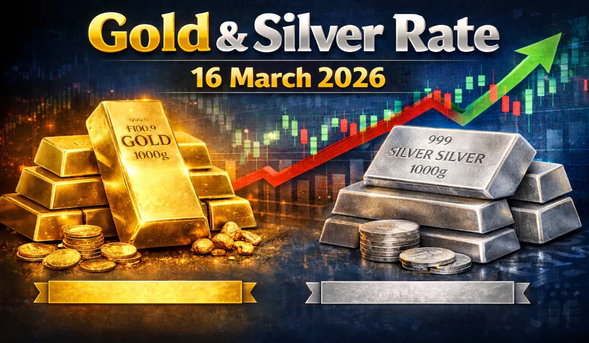 Gold Silver Rate Today 16 March 2026