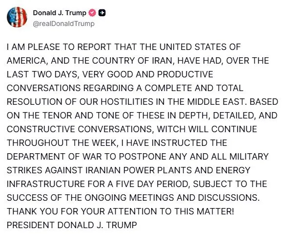 Donald Trump Iran Attack Delay