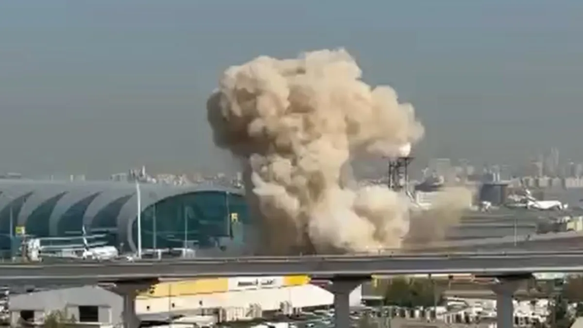 Iran Drone Attack On Dubai
