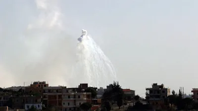 Israel Attacking Lebanon Phosphorus Munitions