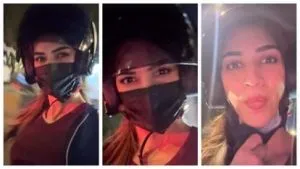 Kriti Sanon late Night ride