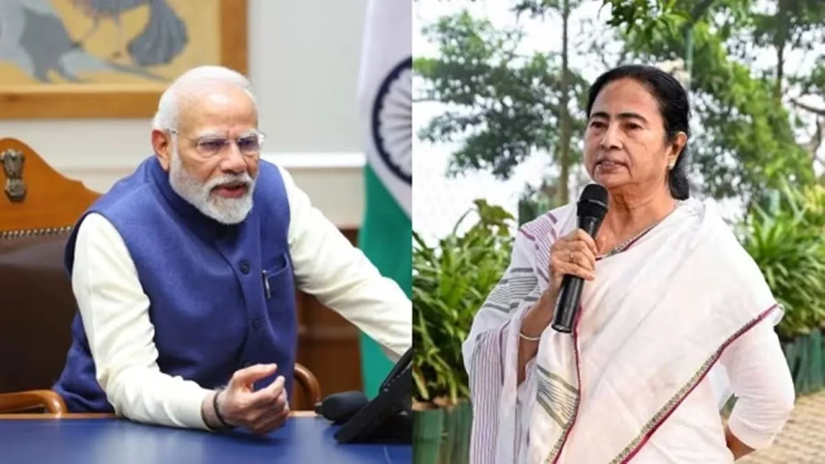 PM Modi on Mamata Banerjee (image social media )