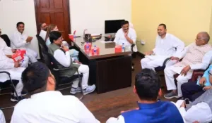 Nishant Kumar JDU meeting