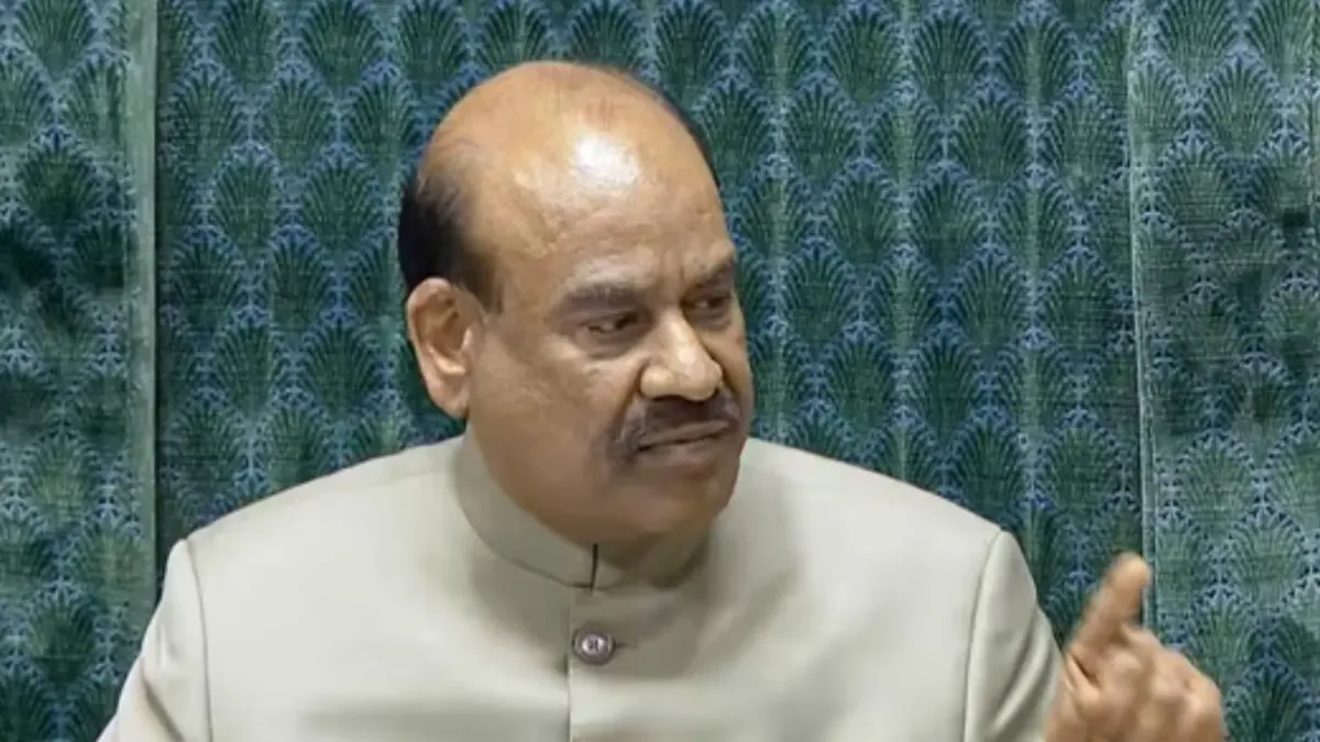 Om Birla in LS