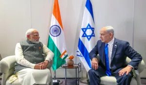 PM Modi Netanyahu talk