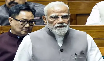 PM Modi Rajya Sabha Iran Israel War Statement