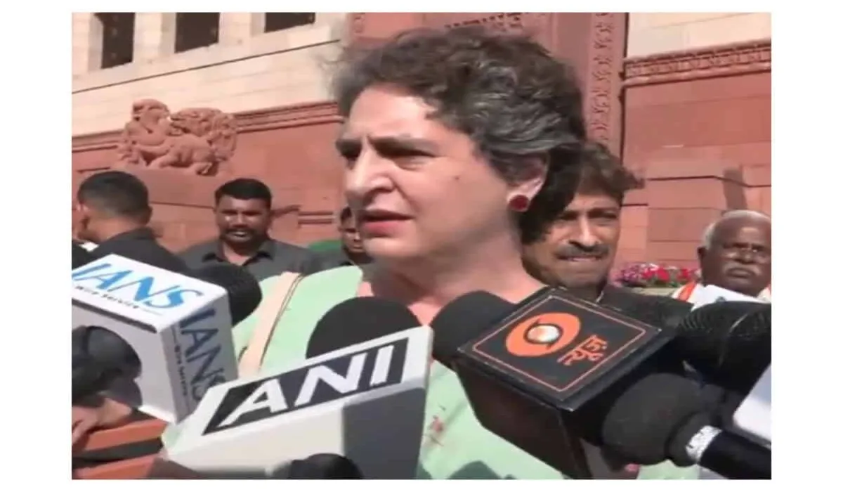Priyanka Gandhi LPG crisis statement