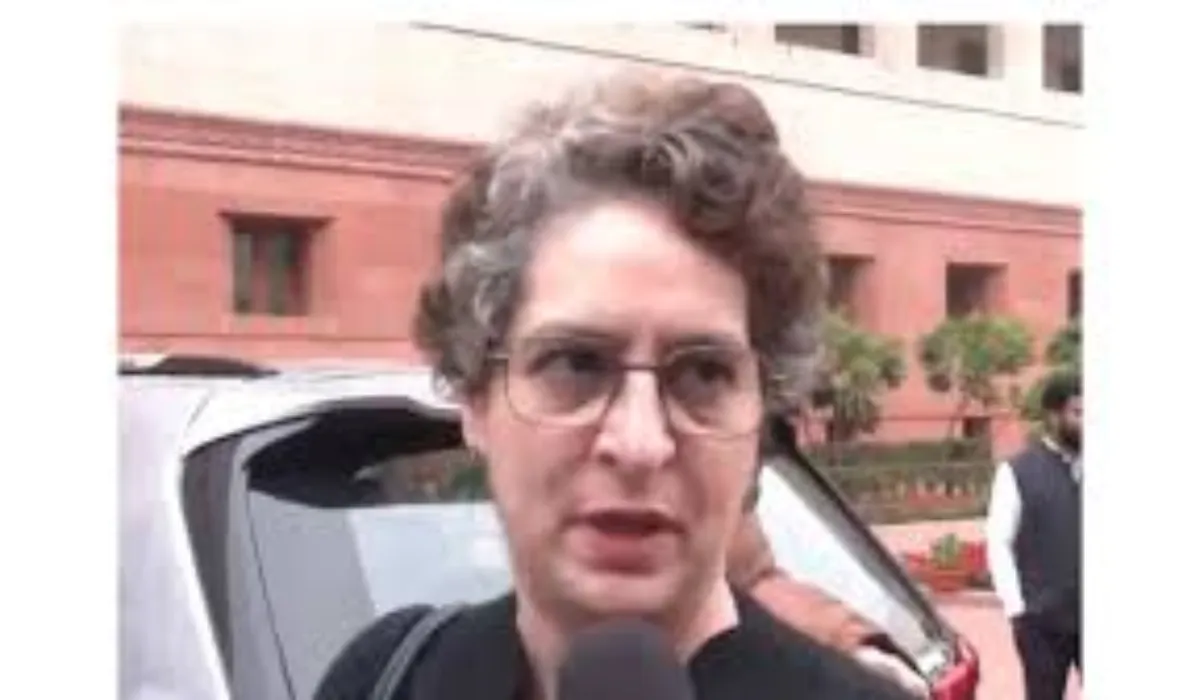 Priyanka Gandhi on Opposition MPs Suspension Revoked