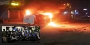 Protest Over Security Force Vehicle Accident in Manipur