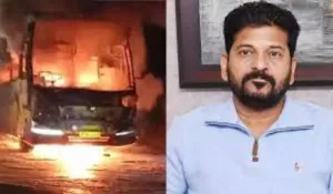 Revanth Reddy expresses Andhra bus accident