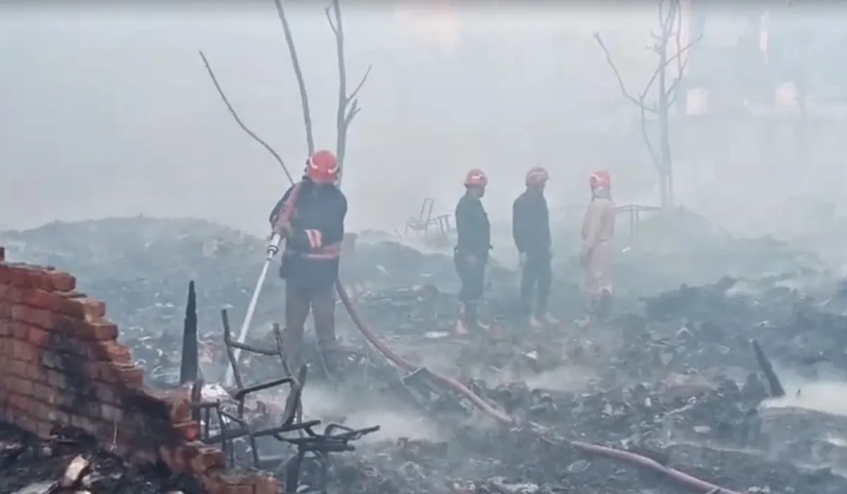 Rithala fire incident