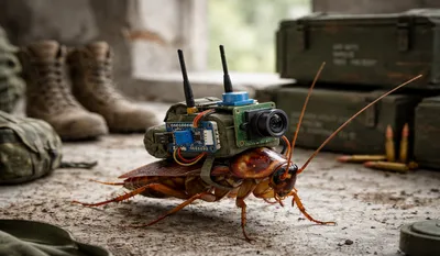 Robotic Cockroach Technology
