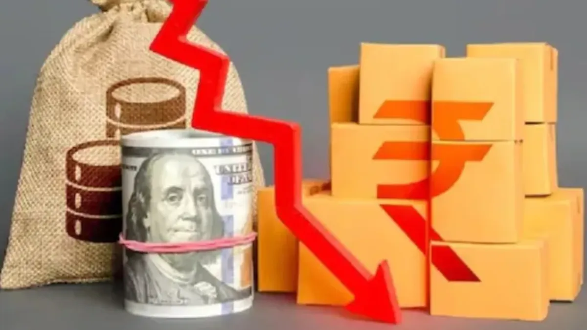 Rupee Hit All Time Low (1)