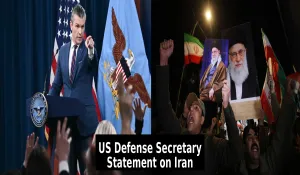 US Defense Secretary statement on Iran