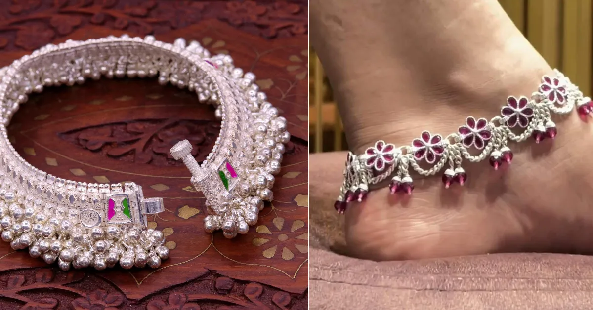 4 Gram Silver Payal New Design​( Source: Social Media)