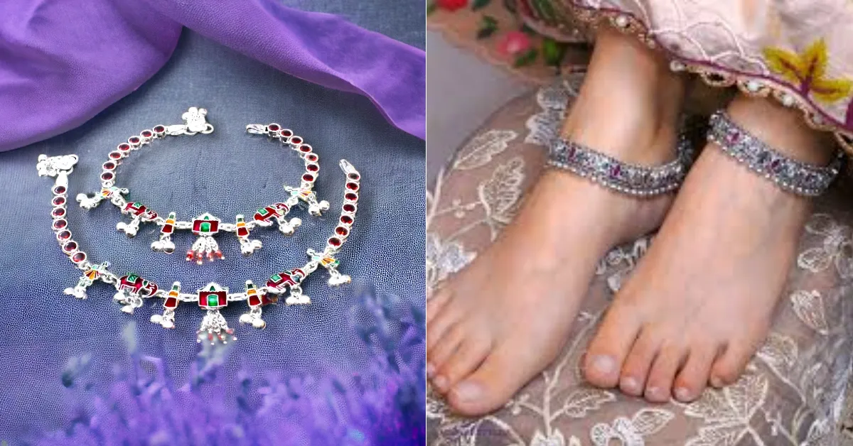 4 Gram Silver Payal New Design​( Source: Social Media)