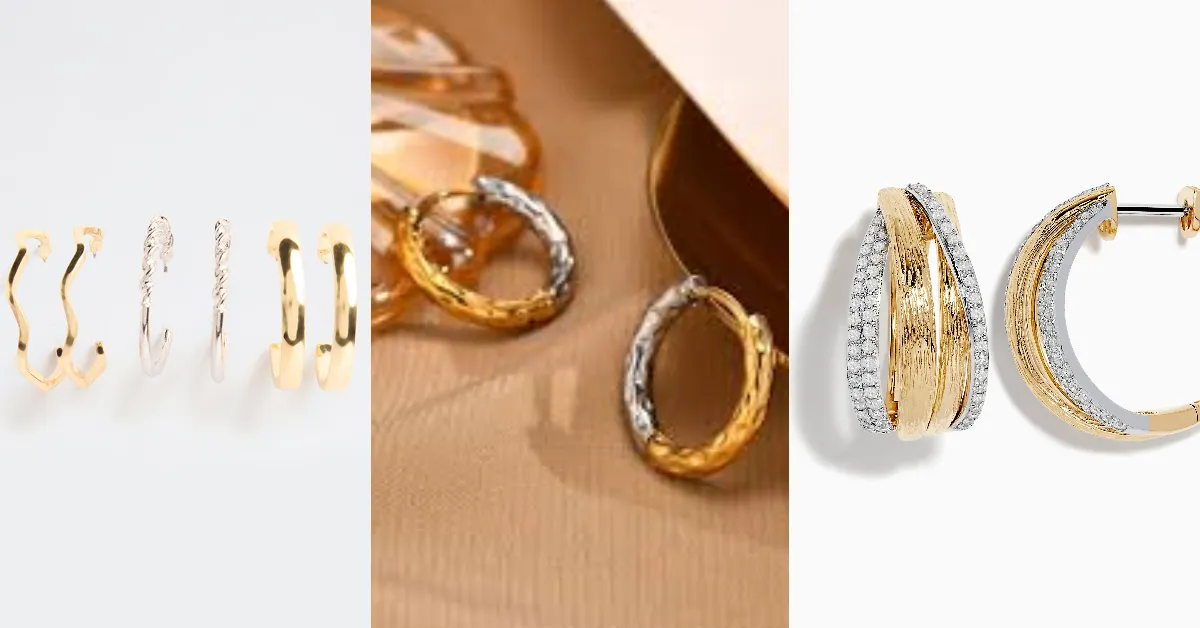 Gold Hoop Earrings Design( Source: Social Media)