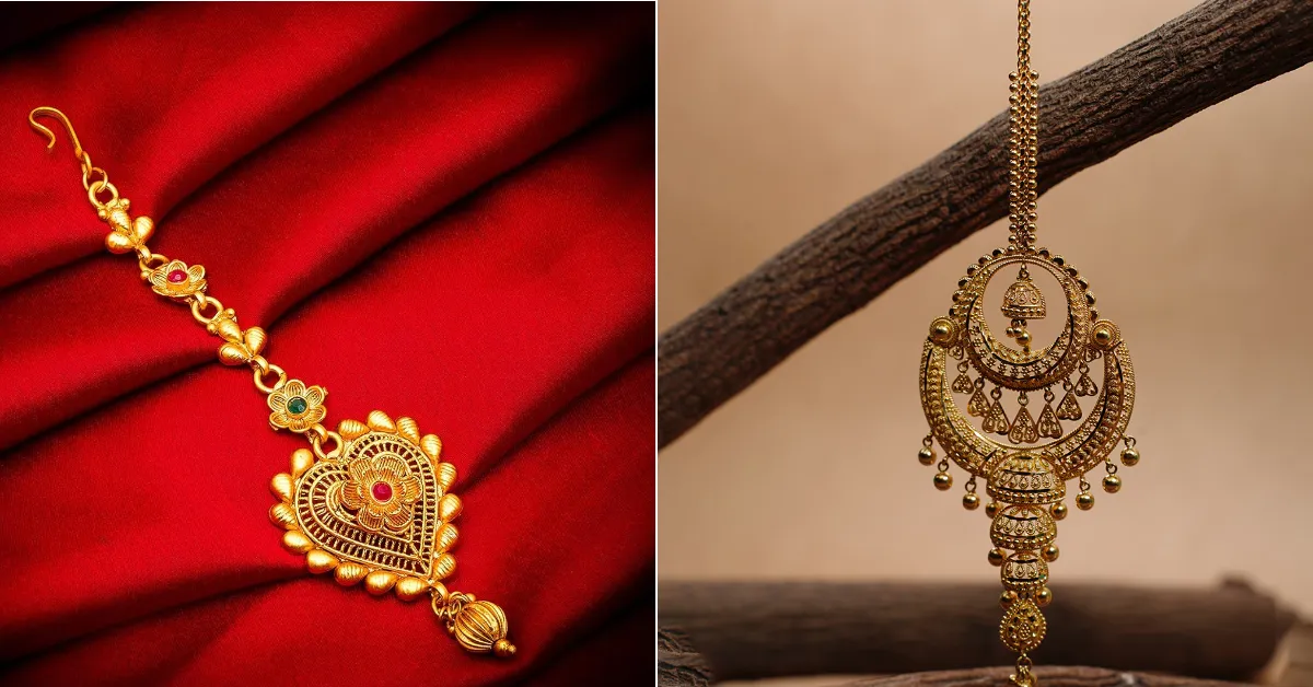 Gold Maang Tikka Designs( Source: Social Media)