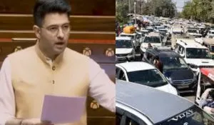 Raghav Chadha Traffic Speech