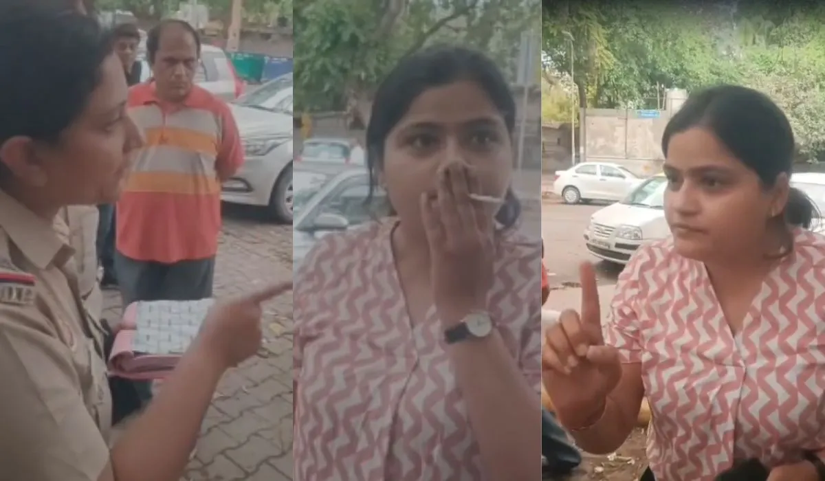Delhi woman smoking controversy