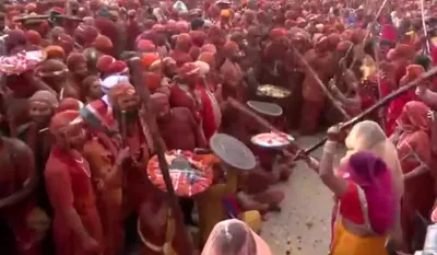 Mathura Holi News (image-social media )