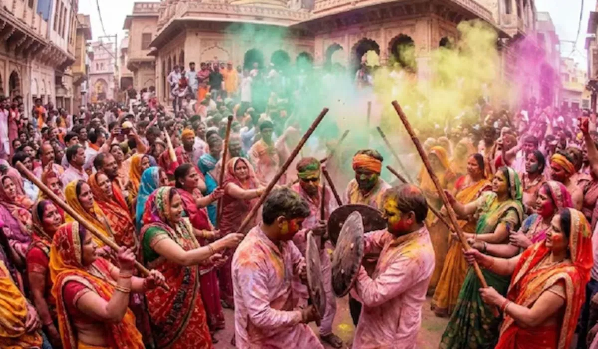 Mathura Holi News (image-social media )