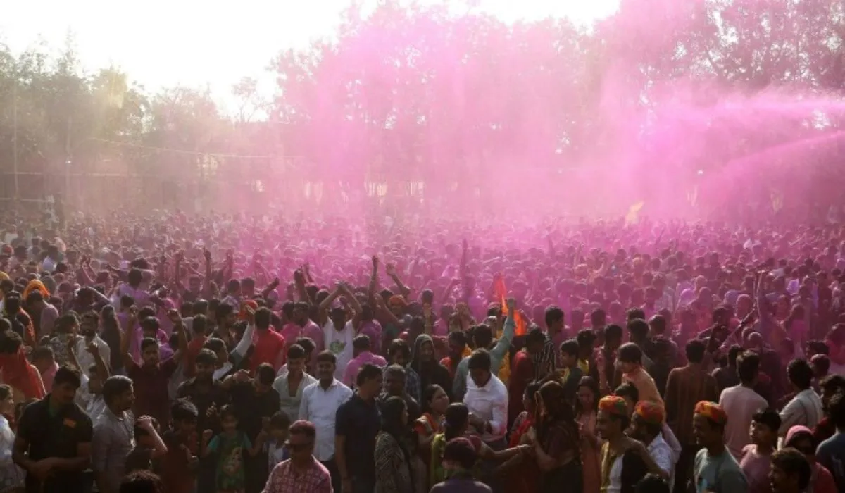 Mathura Holi News (image-social media )