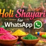Holi Shayari For WhatsApp (image-social media )