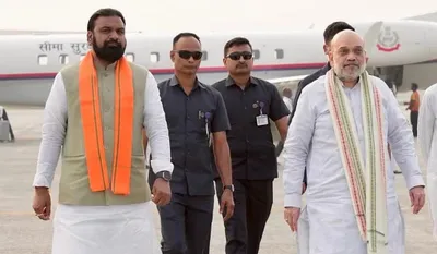 Amit Shah Samrat Chaudhary Meeting