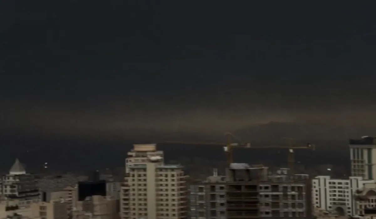 Iran Tehran Black Rain(image S-M)
