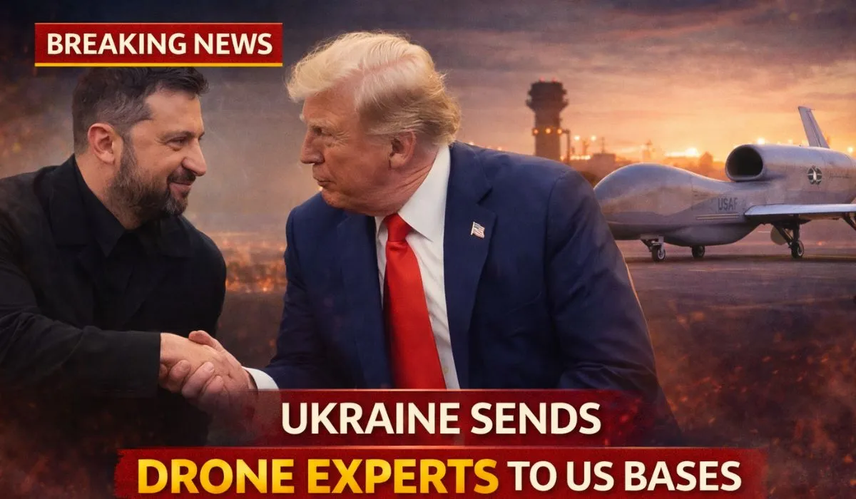 Ukraine Sends Drone Experts to US Bases