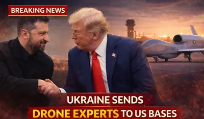 Ukraine Sends Drone Experts to US Bases