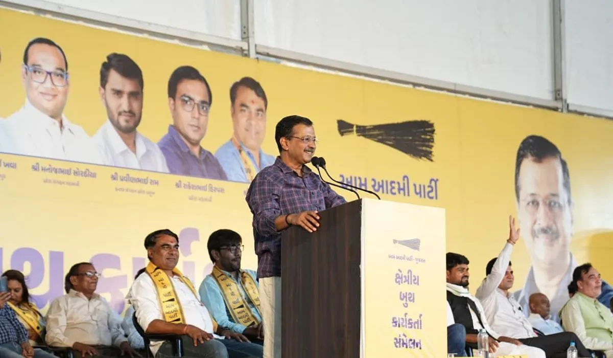 Arvind Kejriwal's Gujarat visit