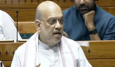 Amit Shah statement in Lok Sabha