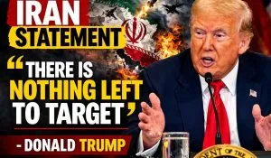 Donald Trump Iran Statement (image: AI ganrated )