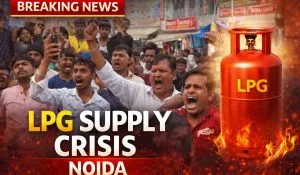 LPG supply crisis Noida (image: AI ganrated )