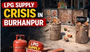 LPG Supply Crisis in Burhanpur (image AI ganrated)