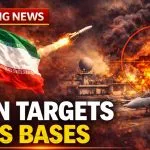 Iran Targets US Bases (image AI ganrated)