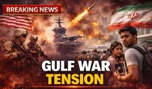 Gulf War Tension (Source: AI ganrated)