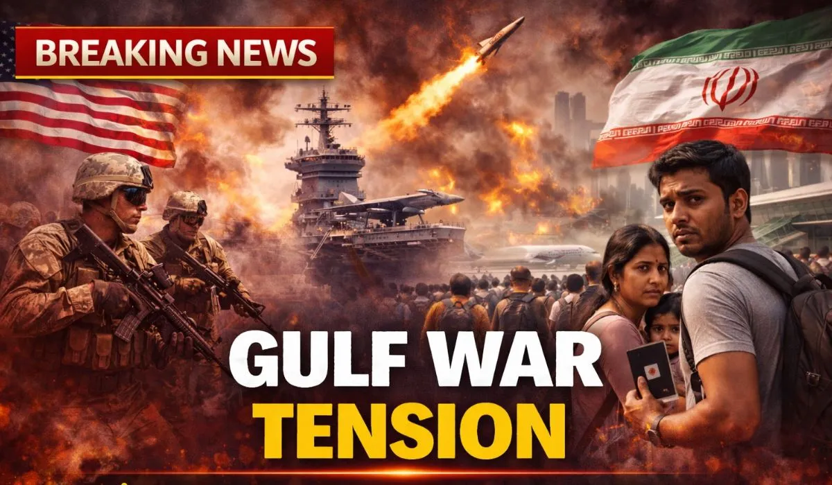 Gulf War Tension (Source: AI ganrated)