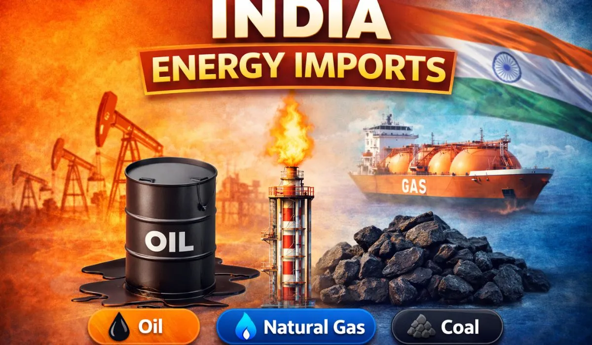 India Energy Imports (image: AI Generated )