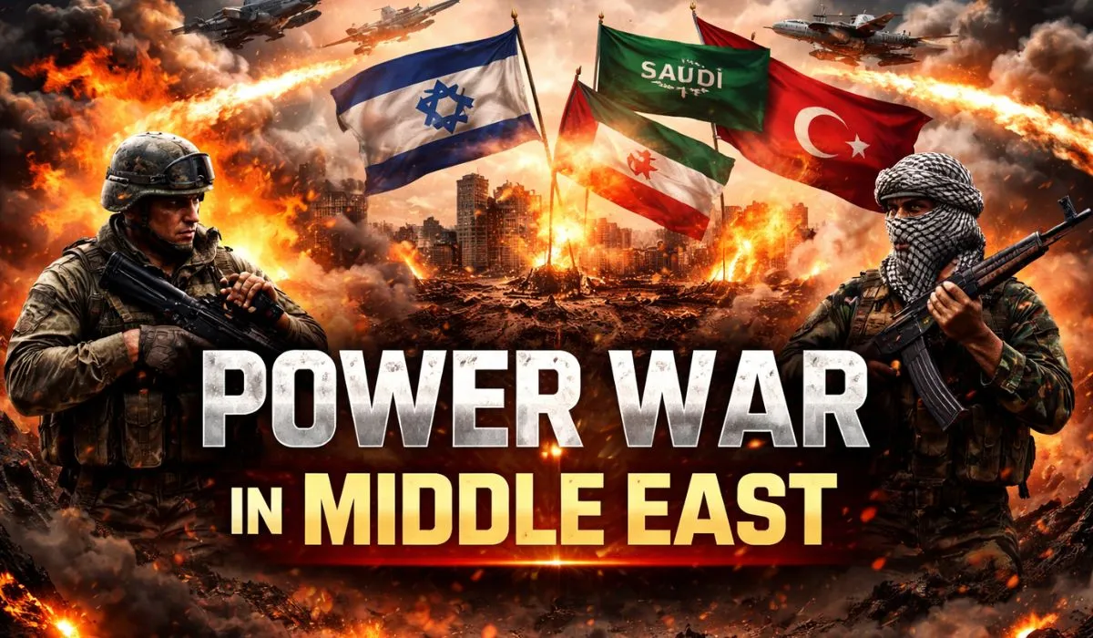 Power War in Middle East( image: AI ganrated)