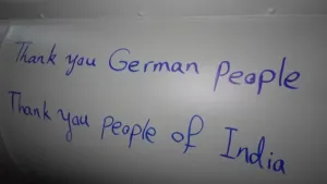 Thank You India Written On Iranian Missiles