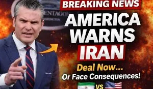 America Gave Warning to Iran( image: AI ganrated)