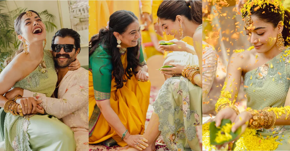 Rashmika-Vijay Haldi Ceremony( Source: Social Media)