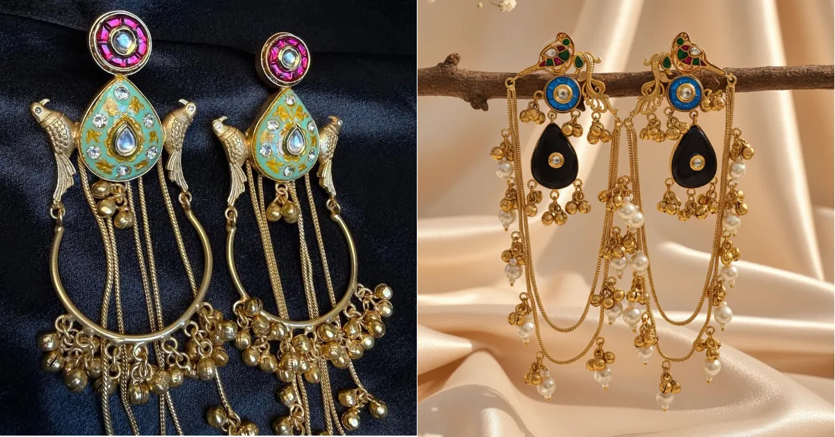 Kashmiri Earring Design( Source: Social Media)