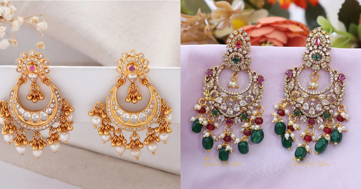 Gold Chandbali Latest Designs( Source: Social Media)