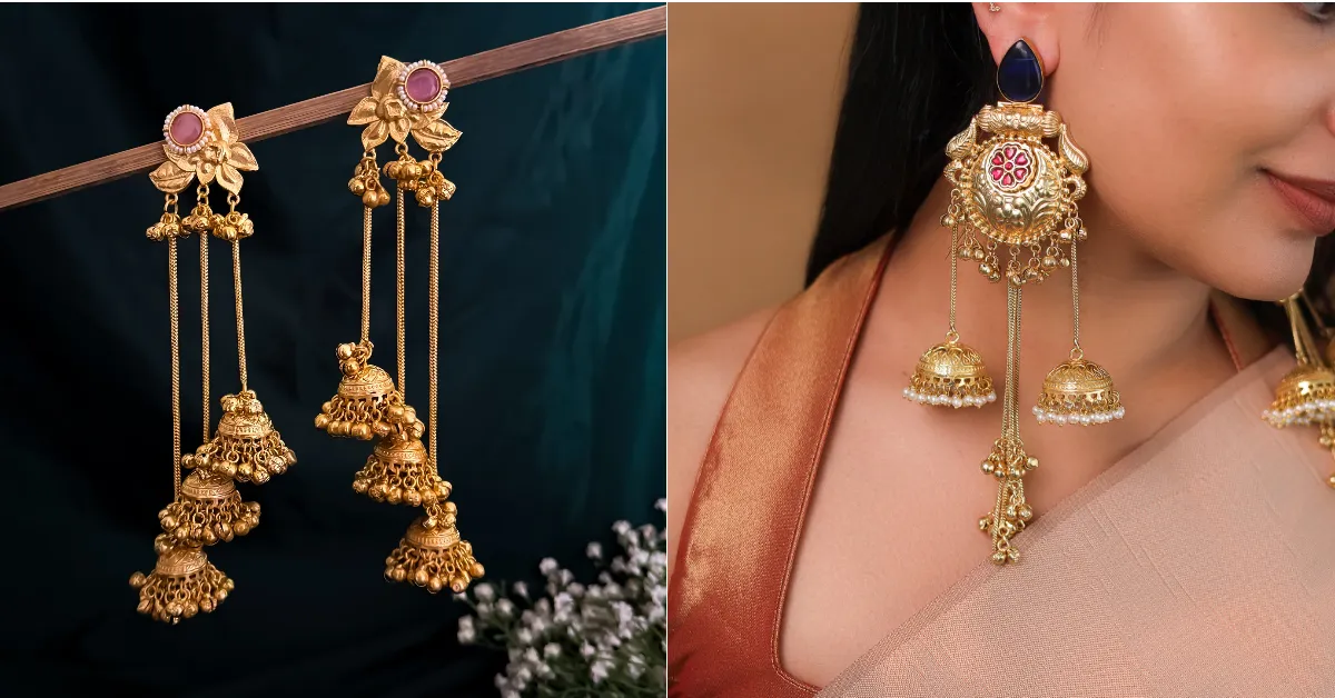 Kashmiri Earring Design( Source: Social Media)