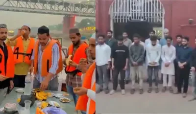 Varanasi Iftar Party At River Ganga
