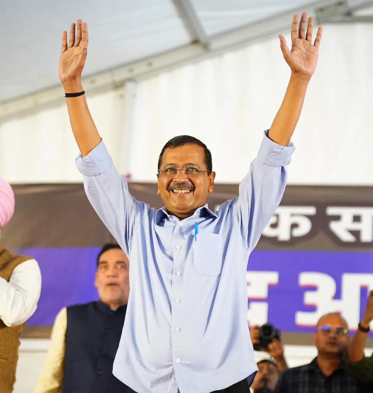 Arvind Kejriwal Rally